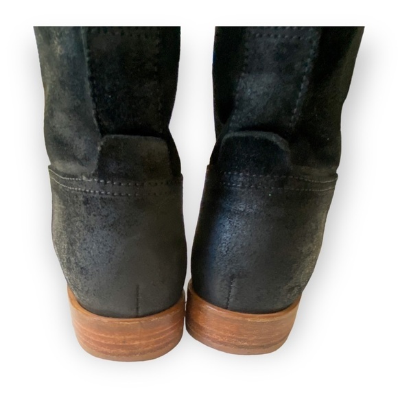 rag and bone Ankle boots,  Holly Ankle Boot, Black Waxy Suede,  Size 39.5 - Picture 10 of 13